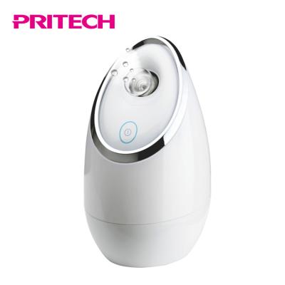 China DEEP CLEANING PRITECH Price Cheap Hot And Cold Nano Facial Steamer With Adjustable Spout for sale