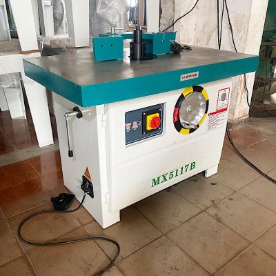 China Vertical Push Table Woodworking Milling Machine with Max. Working Thickness of 120mm for sale