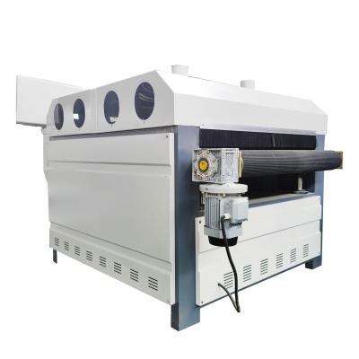 China Volledig automatische breedbandkast Houten deurpaneelpoetsmachine voor poelen Te koop