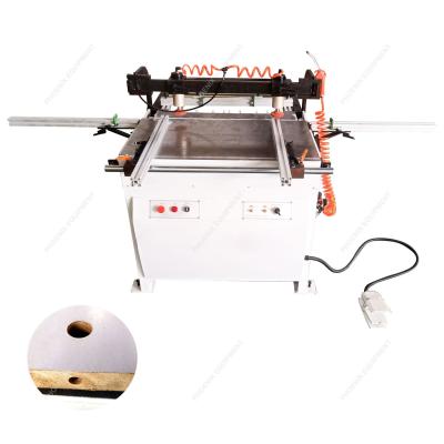 China Accuracy MZ73211 Full Automatic CNC Wood Boring Holes Wooden Door Lock Hole Drilling Machine for sale