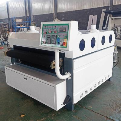 China Fully Automatic Woodworking Wire Drawing Machine for Polishing Aluminum Plate Metal for sale