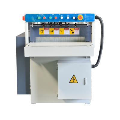 China Wood Slices Cutting Machine with Adjustable Cutting Width and Multi Rip Saw Blade for sale