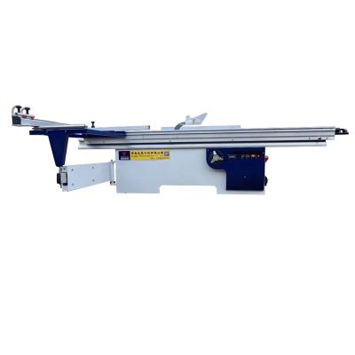 China 5.5KW Woodworking Machinery Double Saw Blades Sliding Table Saw for 45 90 Degrees Cuts for sale