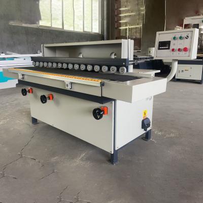 China Holzplatten-Seitenschleifmaschine Bürstenschleifmaschine Schrank Tür Randschleifmaschine PM40D automatisch zu verkaufen