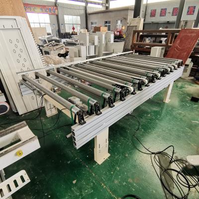 China 1300mm Width Fully Automatic Customized Stainless Steel Multi Roll Conveyor Line Assembly Line Conveyor for sale