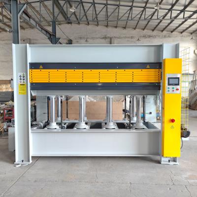 China Easy to Operate 5layer Plywood MDF Wood Hot Press Machine For Door Making Woodworking for sale