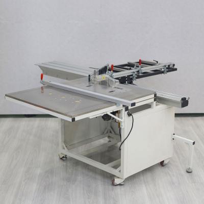 China Professional Grade PDMJ1 Sliding Panel Saw for Precise Wood Cutting and Folding Table for sale