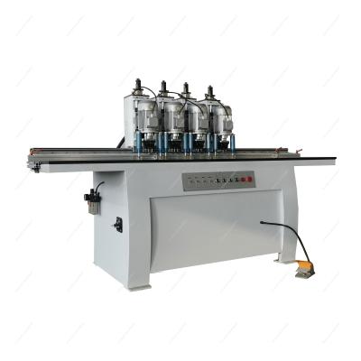 China CNC Normal Woodworking Locator Wood 4 Head Drill Bench Lathe Drill Milling Machine for sale