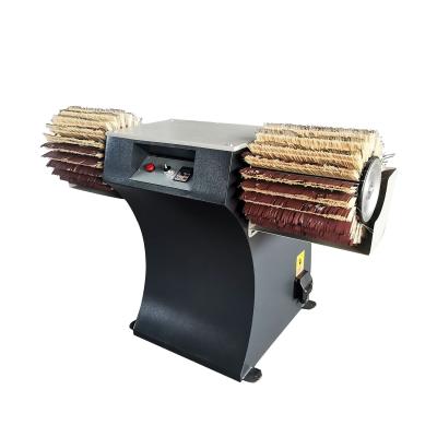 China Wood Sanding Machine Double Head Drum Brush Sander for Polishing Solid Wood Furniture for sale