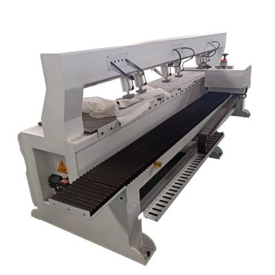 China 2.2kw*2 Spindle Power Wood Panel CNC Side Drilling Machine with 750 400w Servo Drive Motor for sale