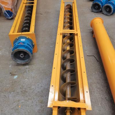 China High Capacity Continuous Work TDLXU330-5 Industrial U-shaped Shaftless Screw Conveyor for sale