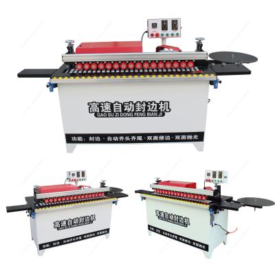 China Edge Sealing Machine Easy Control Long Life Automatic High Speed Small Edge Banding Machine for sale