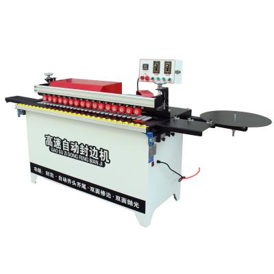 Chine Machine à bandes de petite taille pour bande PVC Mini MDF Multifonction Double bord Multifonction à vendre