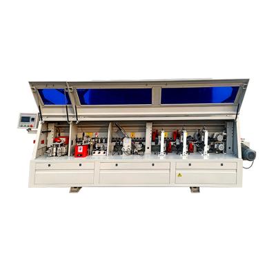 China 1300 KG Weight Straight Automatic Edge Banding Machine with Trimmer and Power for sale