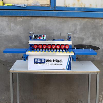 China Portable PVC Melamine Micro Woodworking Automatic Edge Bander for Hotels Power 1.2kW for sale