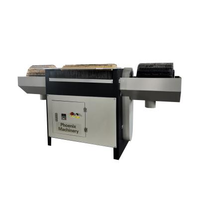 China Solid Wood Brush Sanding Machine for Furniture Cabinet Door Primer Veneer Plywood for sale