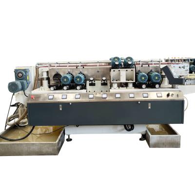 China High Precision Double Edge Glass Grinding Machine voor rechtlijnse productielijn Te koop