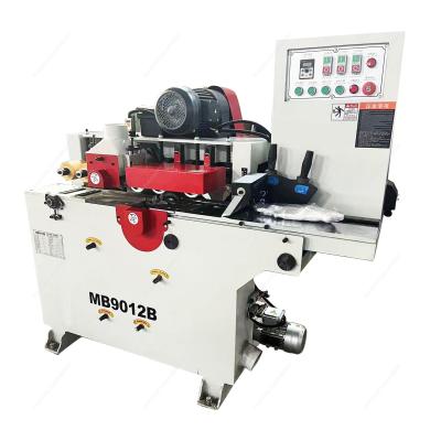 China 5.5kw*2 Power Handle Machinery Sander Mop Round Sticks Polishing Solid Wood Sanding Machine MB9012B for sale