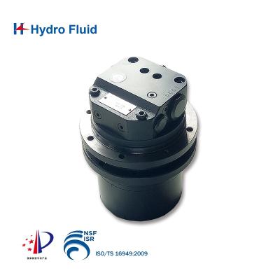 China Mini excavators using German precision instruments to build hydraulic travel motor with 490/245ml/r displacement applied to mini excavators for sale