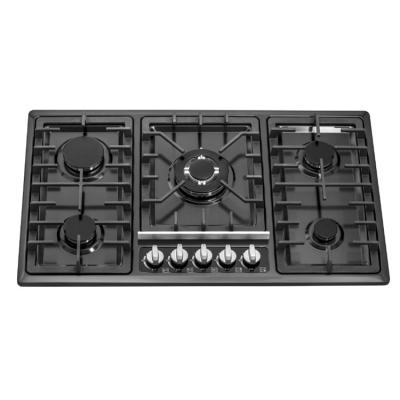 China Household Factory Price Safety Device Table Top Tempered Glass Gas Cooktop Multifunctional Gas Stove for sale