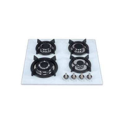 China New Design Household Gas Long Life Stainless Black Steel Stove Built In Gas Hob With 4 Burners for sale