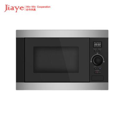 China RV 20L Black Glass Door Touch Screen Built In Electric Microwave Oven for sale