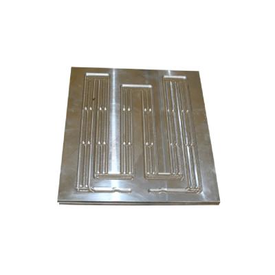 China Refrigeration Parts Vacuum Electric Welded Liquid Cooling Cold Plate For IGBT Modules Lasers for sale