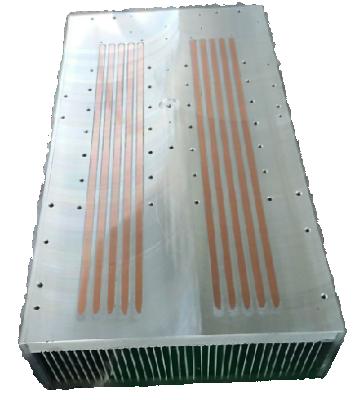 China Prevents Phase Change Overheating Aluminum Heat Exchanger For Steam Cooling for sale