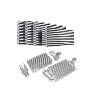 China Gas & Air OEM Customized Aluminum Fin Intercooler Cores OEM Universal Water Cooled Aluminum Front Mount Intercooler Auto Gas & Air 2 Mpa for sale