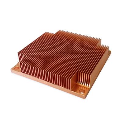 China LED Heatsink China Factory Price CNC Machining Fin Copper Extruded Heatsink for sale