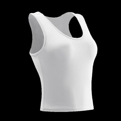 China New Breathable Custom Logo Sports Running Women'S Tank Top Navel Fitness Vest Summer Elastic Exposed Quick Dry Clothes for sale