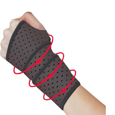 China Sports Daily Training Sweat Adjustable Hand Wrist Support Belt Volleyball Wrist Wraps Custom Made for sale