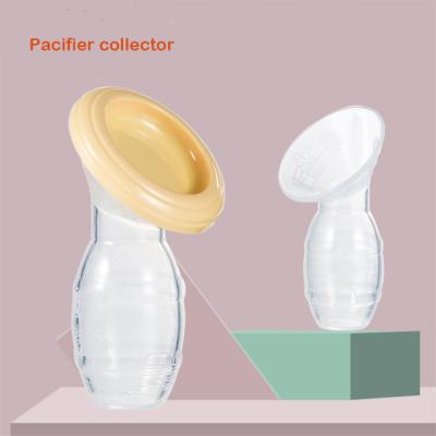 China Hot Selling BPA Free Baby Hand Silicone Breast Milk Free Nursing Silent Collector for sale