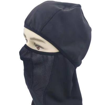 China Sun Protection Design Black Motorcycle Polyester Half Balaclava Custom Good Quality Camouflage Balaclava New for sale