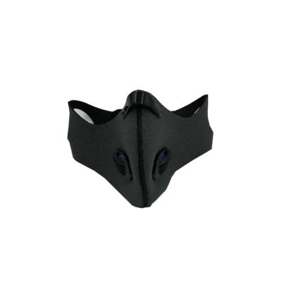 China Gray Breathable Flower Space Cotton Sports Mask Breathable Riding Mask For High Flow Sports Mask for sale