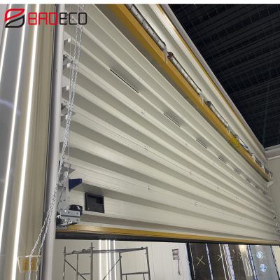 China White Elctronic Roller Shutter Rolling Window Roll Up Window for sale