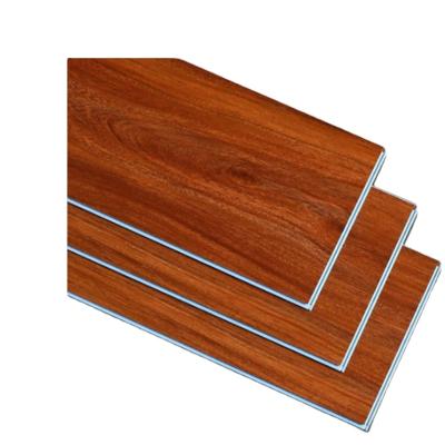 China Modern Top Selling Wood Rigid Click Lock Plastic Vinyl SPC Piso Floor Tile for sale