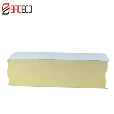 China Cold Storage / Panel Refrigeration Cheap PU Polyurethane Sandwich Panel For Insulation Cold Room Panel for sale