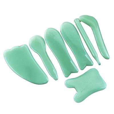 China Body Massage Tools Jade Tendon Stick gua sha board Face Scraping Facial Beauty Salon Supplies for sale