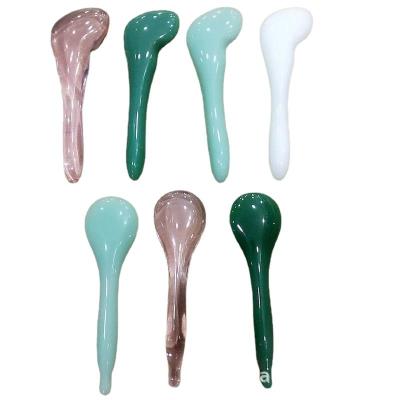 China Body Factory Wholesale jade and stone Tendon Stick Facial Eye Massage Stick gua sha rod for sale