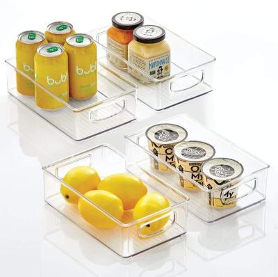 China Custom Multifunctional High Quality Viable Tray Organizer Storage Holders Clear Acrylic Storage Holder for sale