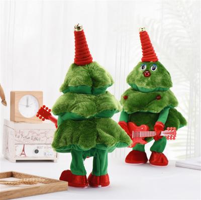 China Baby playing plush toys electric Christmas tree can sing and dance Christmas gifts gifts ornaments for sale