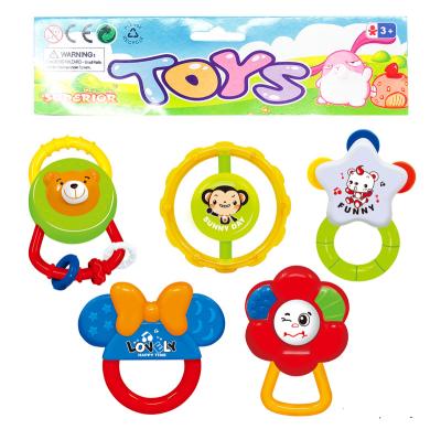 China Baby Playing Rattle Teether Ring, Baby Rattle And Teething Toy for sale