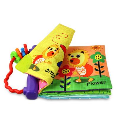 China Early Education Customized Cute Baby Cloth Books Children Education Soft Cloth Book for sale