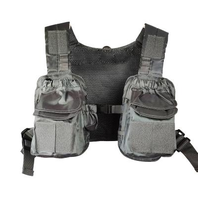 China Ultralight Portable Polyester +mesh Trunk Pack Fly Fishing Vest B06 for sale