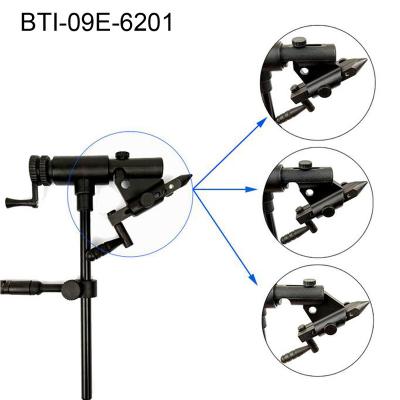 China Generation II Aluminum Fly Tying Extendable Tools in Horizontal and Vertical Dimension Rotary Action Fly Tying Vise 09E-6201 (B07) for sale