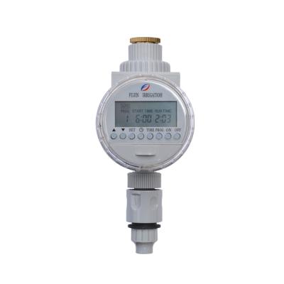 China Plastic Water Timer Garden Drip Irrigation Pump Water Drip Irrigation Electronic Solar Power Water Timer for sale