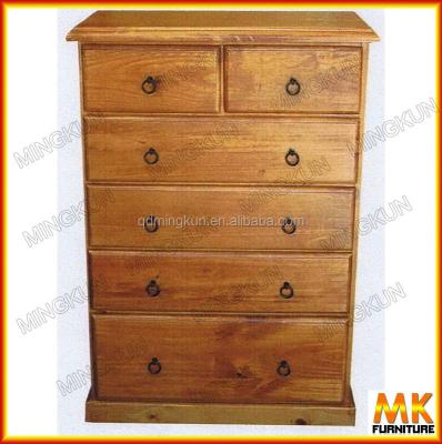 China Hotsale Reasonable Price Chest Of Solid Wood Solid Wood Drawers for sale