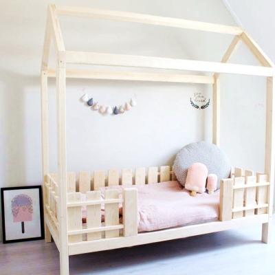 China Wooden Children's Furniture Wooden Home Furniture Children's Bed Bedroom Wooden Bed For Children's Room for sale