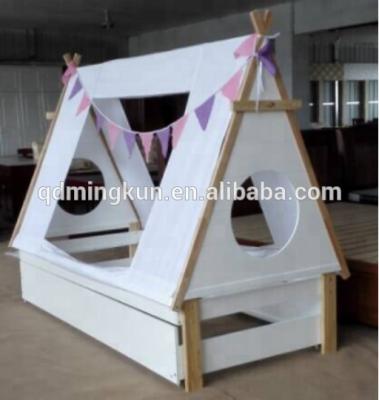 China Wholesale Multi Functional Single Bed Safety Kids Furniture Set Wooden Bunk Bed For Kids for sale